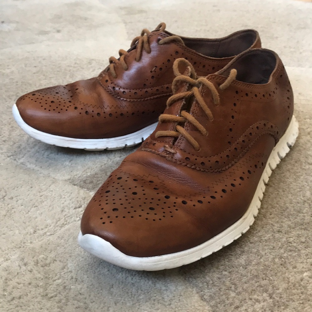 Women’s Cole Han ZeroGrand Wingtips 6.5